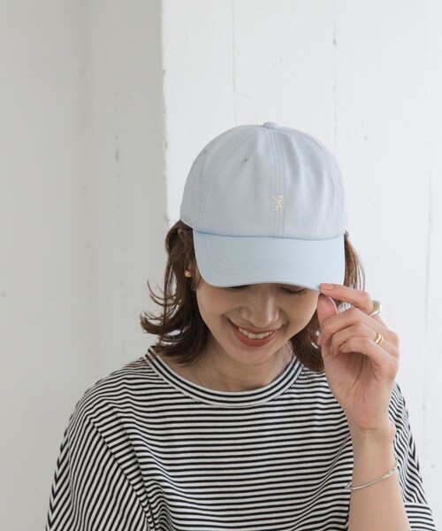 URBAN RESEARCH DOORS（アーバンリサーチドアーズ）の「GYMPHLEX　6PANEL CAP（キャップ・レディース・IVORY/PALE KHAKI/NAVY/LT.SAX・FREE）」の21枚目の写真
