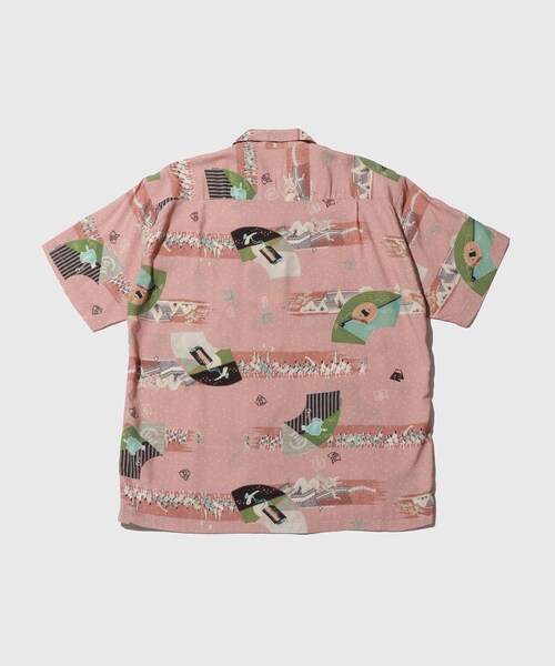 ADAM ET ROPE'(アダムエロペ)の「【SUN SURF/サンサーフ】SANKIN KOTAI BETTY HIGGINS(シャツ/ブラウス・メンズ・ピンク・L/XL)」の11枚目の写真