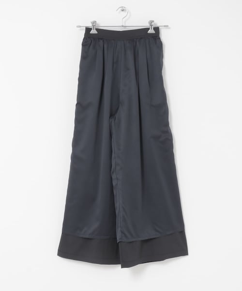 URBAN RESEARCH ROSSO（アーバンリサーチロッソ）の「ライトタックイージーワイドパンツ（その他パンツ・レディース・BEIGE/DARKNAVY・Free）」の22枚目の写真