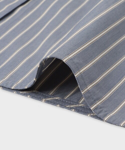 ROPE'(ロペ)の「【drawell(ドロウェル)】MAXI SHIRT DRESS|ワンピース(シャツワンピース・レディース・ダークブラウン/ネイビー・F)」の12枚目の写真