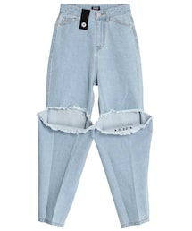 Pameo Pose バイカーパンツ Drill Belted Baggy Trousers – PAMEO POSE | 公式オンラインストア