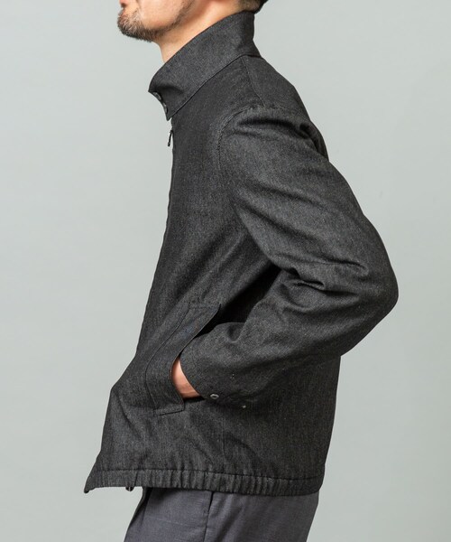 URBAN RESEARCH ROSSO（アーバンリサーチロッソ）の「『WEB限定』デニムスタンドブルゾン（ブルゾン・メンズ・INDIGO/BLACK/D.BLACK・M/L）」の11枚目の写真