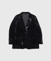 ADAM ET ROPE'（アダムエロペ）の「VELVET PEAKED LAPEL JACKET（テーラードジャケット・メンズ）」