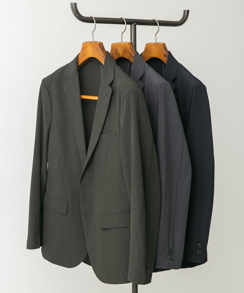 URBAN RESEARCH DOORS(アーバンリサーチドアーズ)の「『イージーケア/速乾』LIFE STYLE TAILOR ウォッシャブルアクティブジャケット(テーラードジャケット・メンズ・KHAKI/NAVY/GRAY・S/M/L/XL)」の16枚目の写真