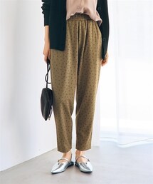 nissen | 大きいサイズ (MO-FU POKA）裏シャギーテーパードパンツ（ゆったりヒップ）(パンツ)