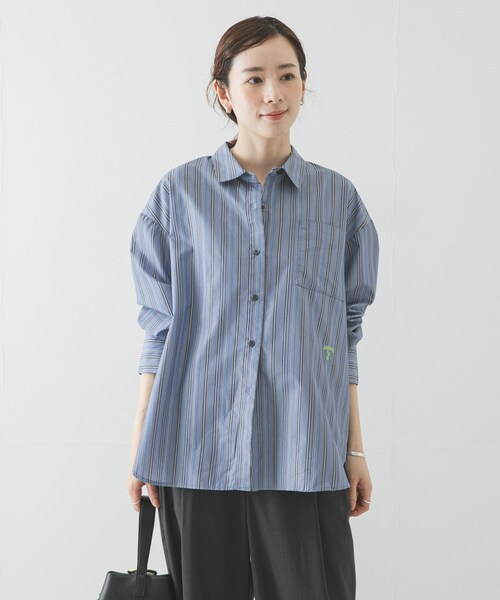 URBAN RESEARCH(アーバンリサーチ)の「『別注』PICCA×URBAN RESEARCH レギュラーカラールーズシャツ(シャツ/ブラウス・レディース・CHECK/STRIPE・Free)」の16枚目の写真
