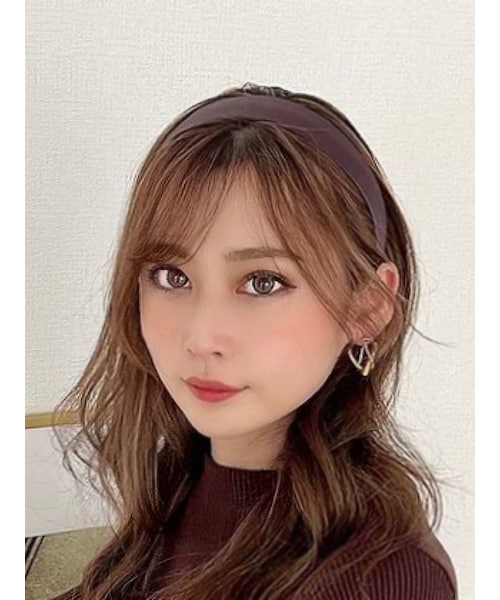 RESEXXY（リゼクシー）の「ニュアンスサテンカチューシャ（カチューシャ・レディース・ブラック/ブラウン/ベージュ・F）」の19枚目の写真