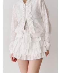 jouetie | レースティアードミニスカート【セットアップ対応】(スカート)