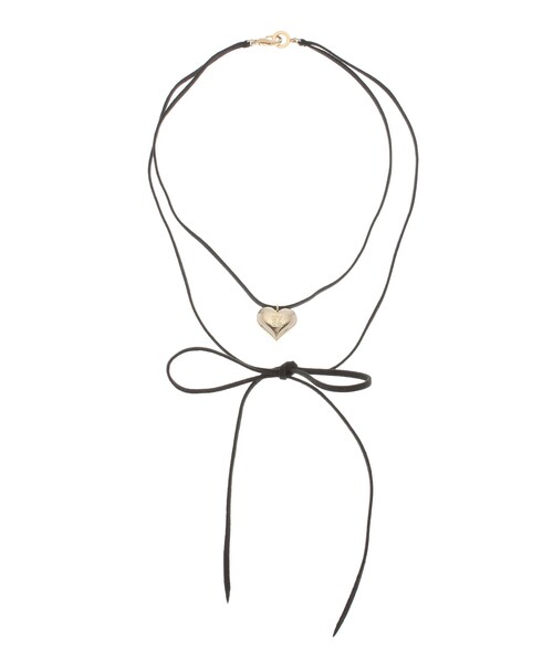 GYDA（ジェイダ）の「JEYSUS Heartレイヤーチョーカーネックレス（ネックレス・レディース・シルバー/ゴールド・F）」の5枚目の写真