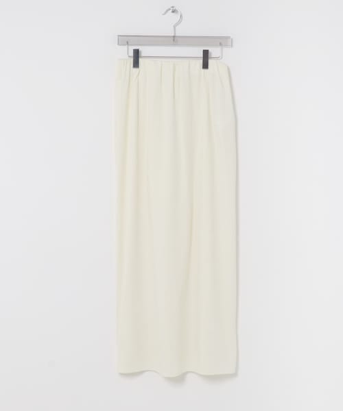 URBAN RESEARCH（アーバンリサーチ）の「AMOMENTO　JERSEY MAXI LONG SKIRT（スカート・レディース・CHARCOAL/IVORY・0/1）」の4枚目の写真