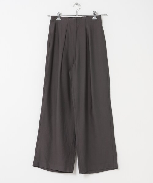 URBAN RESEARCH DOORS(アーバンリサーチドアーズ)の「FORK&SPOON レーヨンナイロンツイルイージーパンツ(その他パンツ・レディース・CHARCOAL/REDBROWN/KHAKI・1/2)」の11枚目の写真
