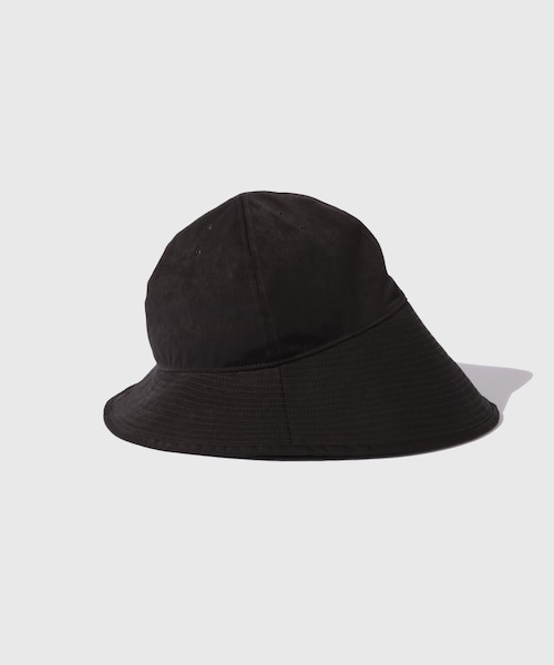 ADAM ET ROPE'（アダムエロペ）の「【SOLARIS&CO./ソロリスアンドコー】RAILMAN MIL SPEC CLOTH HAT（ハット・メンズ・ブラック/オリーブ・F）」の4枚目の写真