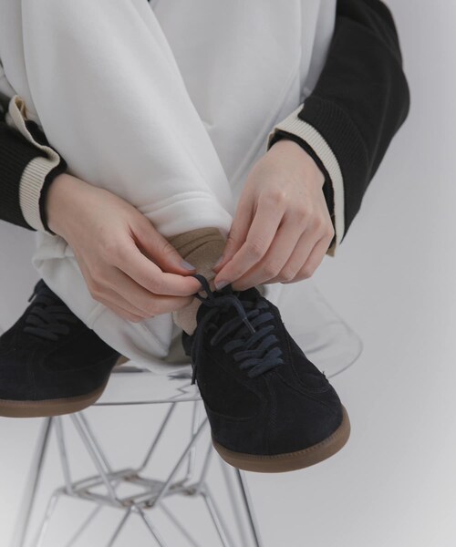 SENSE OF PLACE by URBAN RESEARCH（センスオブプレイスバイアーバンリサーチ）の「ジャーマントレーナースニーカー（スニーカー・レディース・CAMEL/NAVY/BROWN・S/M/L）」の18枚目の写真