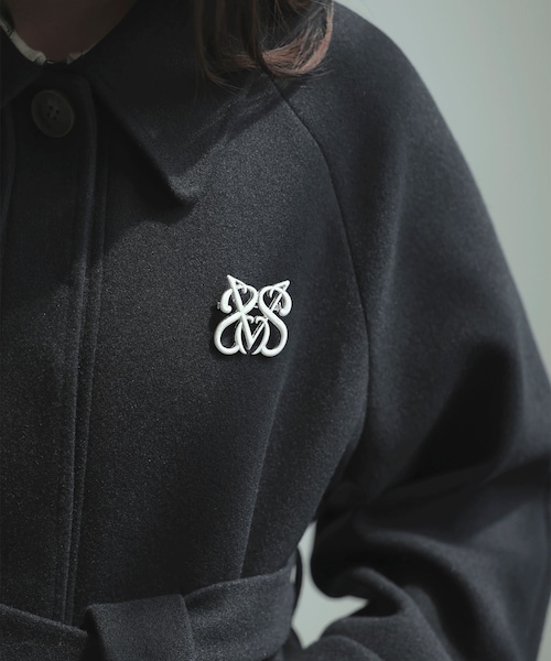 VIS（ビス）の「【アウター総選挙2位】フレアーチェスターコート（チェスターコート・レディース・ブラック/ベージュ・F）」の15枚目の写真