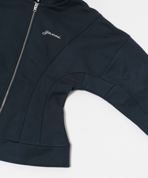 URBAN RESEARCH（アーバンリサーチ）の「GANNI　Heavy Fleece Zip Hoodie（パーカー・レディース・SkyCaptain・S）」の6枚目の写真