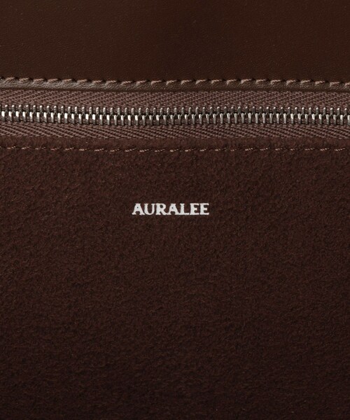 ADAM ET ROPE'(アダムエロペ)の「【AURALEE(オーラリー)】LEATHER TOTE BAG - M MADE BY AETA(ハンドバッグ・レディース・ブラック/ブラウン・F)」の7枚目の写真