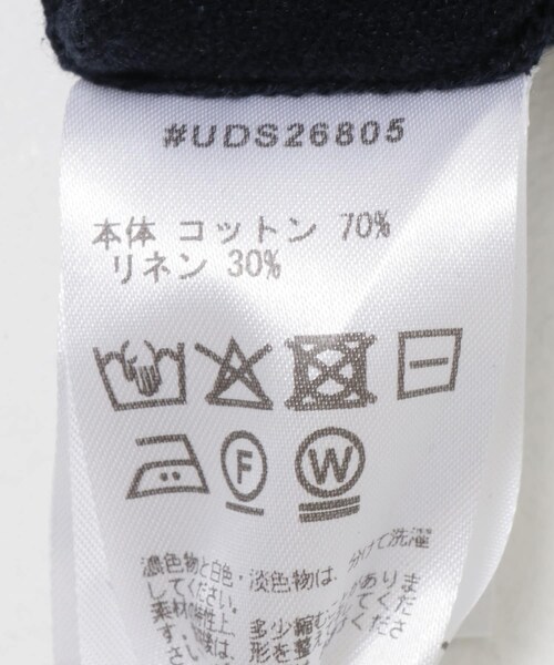 かぐれ(カグレ)の「UNDECORATED LINEN/COTTON BIG KNIT TOP(ニット/セーター・レディース・D.NAVY/OFF WHITE・0)」の22枚目の写真