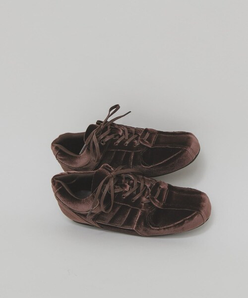 KBF（ケイビーエフ）の「ベロアスニーカー（スニーカー・レディース・BROWN/BLUE GRAY・37/38/39）」の18枚目の写真