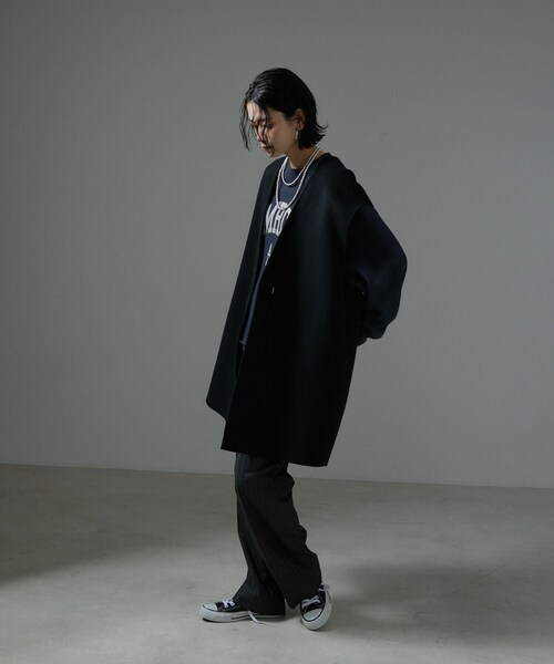 ADAM ET ROPE'（アダムエロペ）の「【J'aDoRe・店舗限定】【ERICKA NICOLAS BEGAY】ナバホパールネックレス5mm/45cm（ネックレス・レディース・シルバー・F）」の22枚目の写真