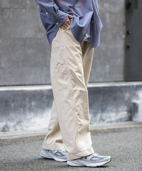 URBAN RESEARCH DOORS(アーバンリサーチドアーズ)の「FORK&SPOON PEダックペインターパンツ(その他パンツ・メンズ・NAVY/IVORY・4/5)」の5枚目の写真