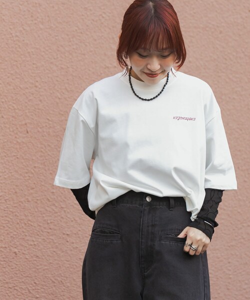 URBAN RESEARCH（アーバンリサーチ）の「鳥貴族×UR　UnuboResearch SHORT-SLEEVE T-SHIRTS A（Tシャツ/カットソー・メンズ・WHITE/OATMEAL/CHARCOAL/BLACK/MOCHA・M/L/XL）」の6枚目の写真