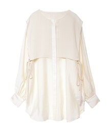 LAGUNAMOON | オーバーヨークレイヤードブラウス(シャツ/ブラウス)