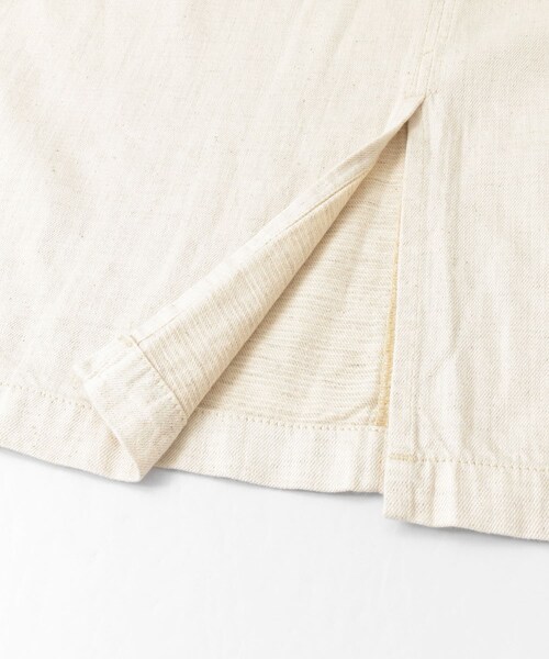 URBAN RESEARCH DOORS（アーバンリサーチドアーズ）の「DOORS×Lee　別注マリンロングスカート∴（デニムスカート・レディース・生成り/OW・S/M）」の10枚目の写真