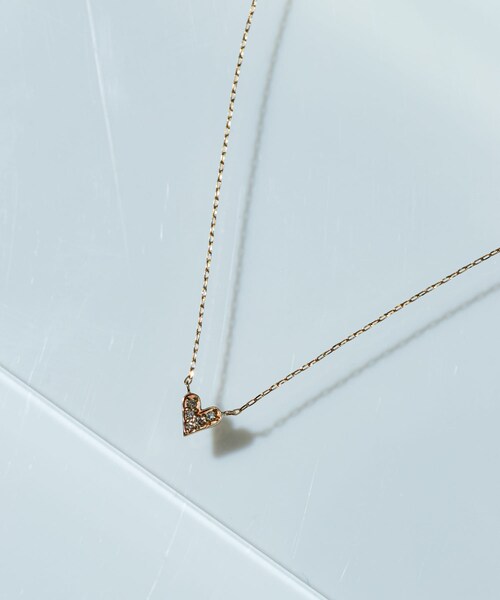 URBAN RESEARCH（アーバンリサーチ）の「ff by decor urban research　diapetit heart necklace（ネックレス・レディース・10KYG・-）」の3枚目の写真