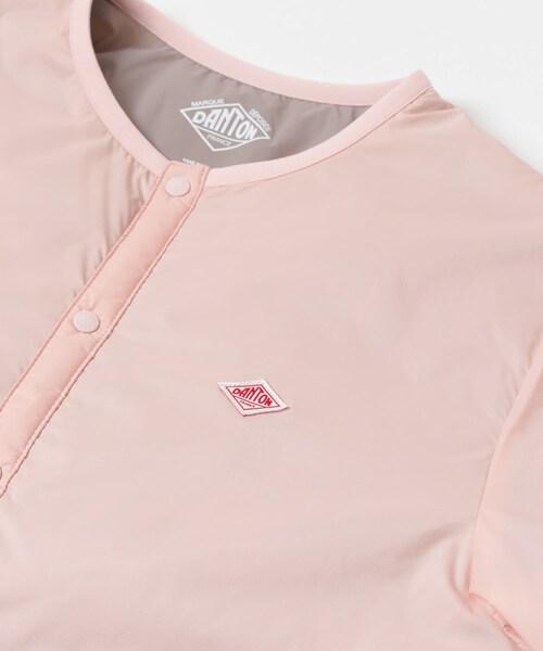 URBAN RESEARCH DOORS(アーバンリサーチドアーズ)の「DANTON INSULATIONCOLLARLESS JACKET(その他アウター・レディース・IVORY/PINK/BLACK・M)」の20枚目の写真