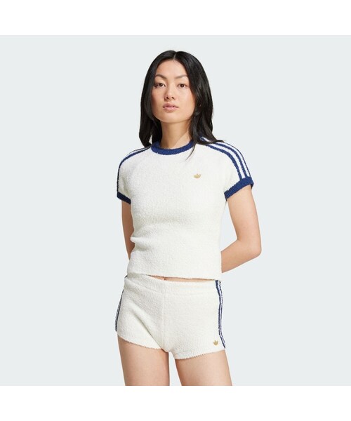 adidas（アディダス）の「プレミアム フルファッションドニットTシャツ 