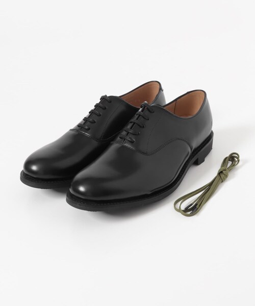 URBAN RESEARCH(アーバンリサーチ)の「『別注』Sanders×URBAN RESEARCH MILITARY OXFORD PLAIN(ドレスシューズ・メンズ・BLACK・6 1/2/7/7 1/2/8/8 1/2)」の3枚目の写真
