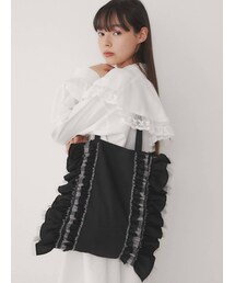 merry jenny | チュールレースコンビtote(トートバッグ)