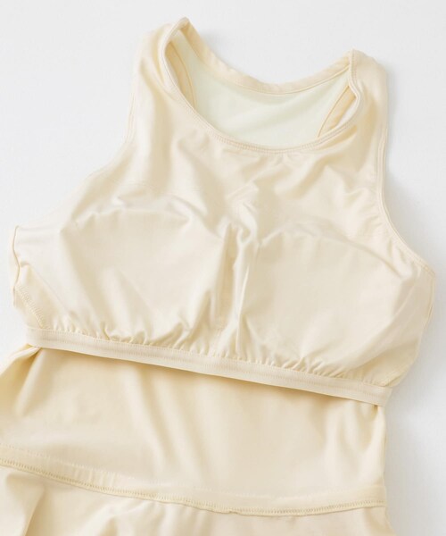 URBAN RESEARCH Sonny Label（アーバンリサーチサニーレーベル）の「SLAB　Peplum Bratop（タンクトップ・レディース・オフ/ブラック・S-M/M-L）」の8枚目の写真