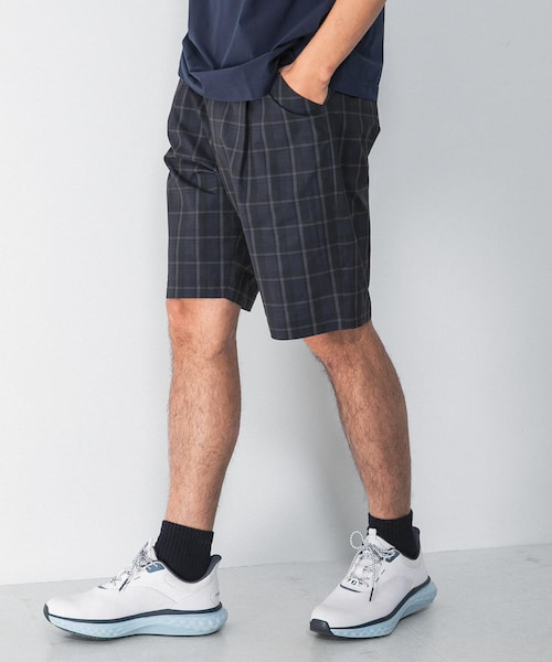 URBAN RESEARCH Sonny Label（アーバンリサーチサニーレーベル）の「OOPS　チェック柄ショーツ（その他パンツ・メンズ・GREEN/BLUE・M/L/XL）」の2枚目の写真