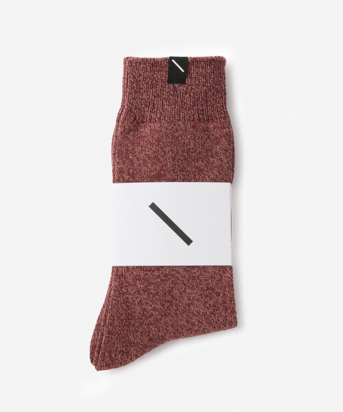 Saturdays NYC(サタデーズ ニューヨークシティ )の「MIX COLOR SOCK(ソックス/靴下・レディース・チャコール/パープル/オレンジ・F)」の17枚目の写真