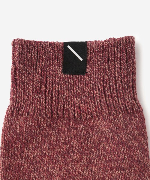 Saturdays NYC(サタデーズ ニューヨークシティ )の「MIX COLOR SOCK(ソックス/靴下・レディース・チャコール/パープル/オレンジ・F)」の21枚目の写真