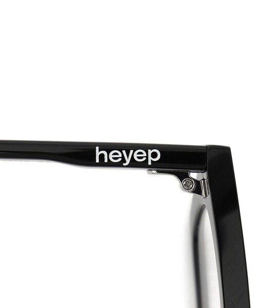 ADAM ET ROPE'（アダムエロペ）の「【heyep（ヘイップ）】Chunky Square Eyewear チャンキースクエアアイウェア（サングラス・レディース・ブラック/その他・F）」の11枚目の写真