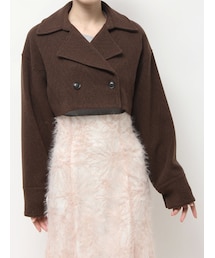 MERCURYDUO | クロップドジャケット(その他アウター)