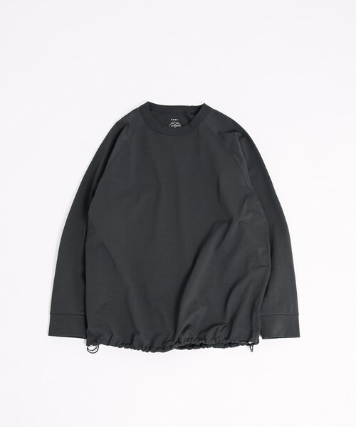 EKAL（エカル）の「DRY OUT BALOON FIT LONG-SLEEVE T-shirts（Tシャツ/カットソー・メンズ・ホワイト/ネイビー/チャコール・M/L）」の7枚目の写真
