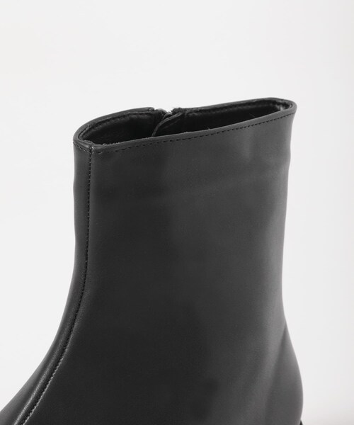SENSE OF PLACE by URBAN RESEARCH（センスオブプレイスバイアーバンリサーチ）の「スクエアトゥサイドジップローブーツ（ブーツ・メンズ・BLACK・26.5/27.5）」の10枚目の写真