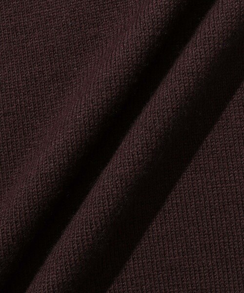 ADAM ET ROPE'（アダムエロペ）の「【LOEFF/ロエフ】LFU W 5GG DMG PO（ニット/セーター・メンズ・ブラック/ダークブラウン・1/2）」の16枚目の写真