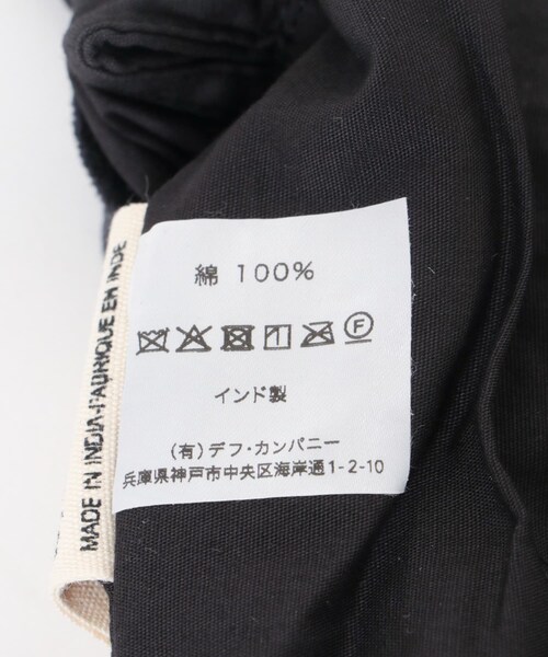 かぐれ(カグレ)の「Khadi&co VELVET FLAP Shoulder Bag(ショルダーバッグ・レディース・BK・Free)」の10枚目の写真