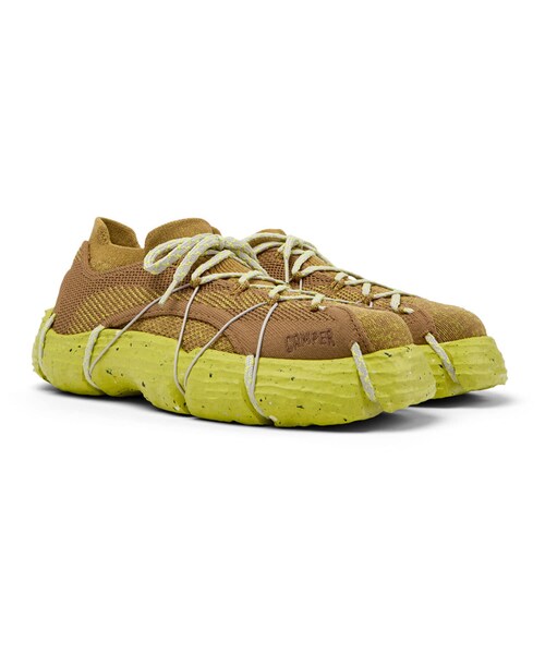 THE GOODLAND MARKET（ザグッドランドマーケット）の「CAMPER　ROKU-WOMEN（スニーカー・レディース・WHITE/BLACK/GRAY/BROWN/LIME/Lime/RED・36/37/38/39/40）」の5枚目の写真