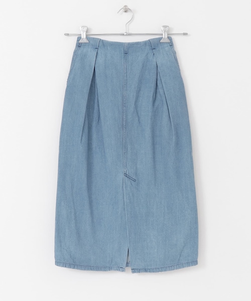 URBAN RESEARCH（アーバンリサーチ）の「bolsista　Denim Tuck Skirt（デニムスカート・レディース・BLUE・36/38）」の10枚目の写真