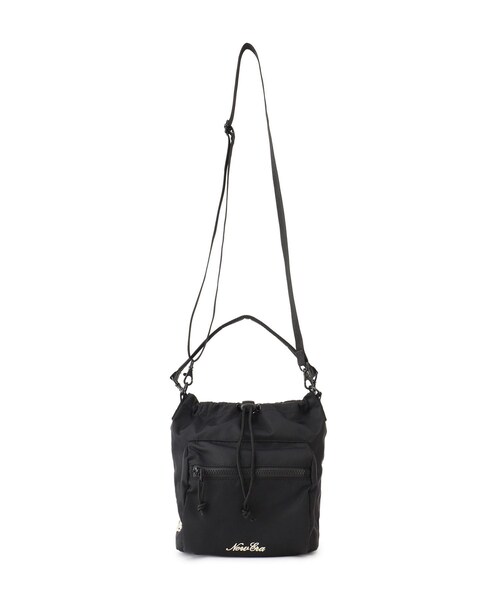 ROPE' PICNIC（ロペピクニック）の「【NEW ERA(R)/ニューエラ別注】2WAY DRAWSTRING POUCH（ショルダーバッグ・レディース・ブラック・F）」の4枚目の写真