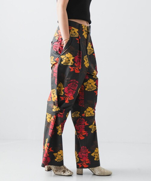 URBAN RESEARCH(アーバンリサーチ)の「COGNOMEN W.FANTASISTA FLOWER PANTS(その他パンツ・レディース・ORANGE/CHARCOAL・S/M)」の22枚目の写真