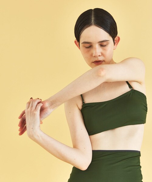 URBAN RESEARCH（アーバンリサーチ）の「『2サイズ展開』『UVカット』Swim URBAN RESEARCH　スイム2WAYブラ（水着・メンズ・BROWN/GREEN/CHARCOAL・S/M）」の2枚目の写真