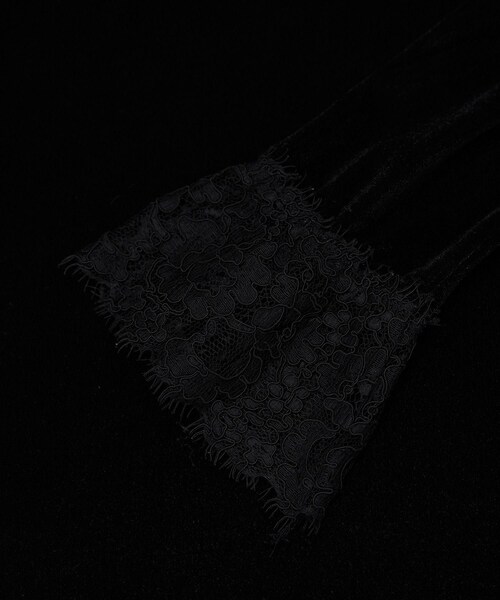 ROPE'（ロペ）の「レース袖シアーベロアカットソー/イージーケア（Tシャツ/カットソー・レディース・ブラック/ブラウン/ピンク系・F）」の20枚目の写真