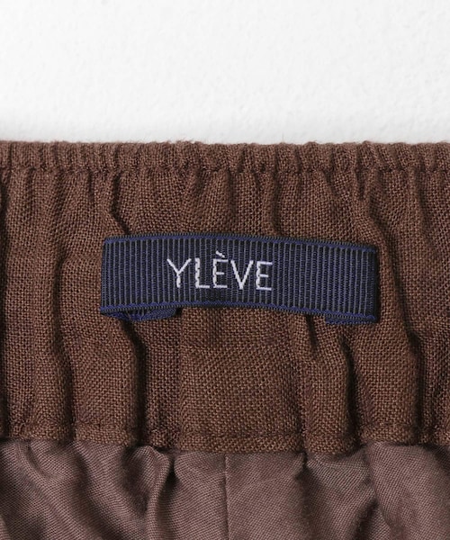 URBAN RESEARCH（アーバンリサーチ）の「YLEVE　LINEN POPLIN PANTS（その他パンツ・メンズ・011 SUMI/050 BROWN・3/4）」の17枚目の写真