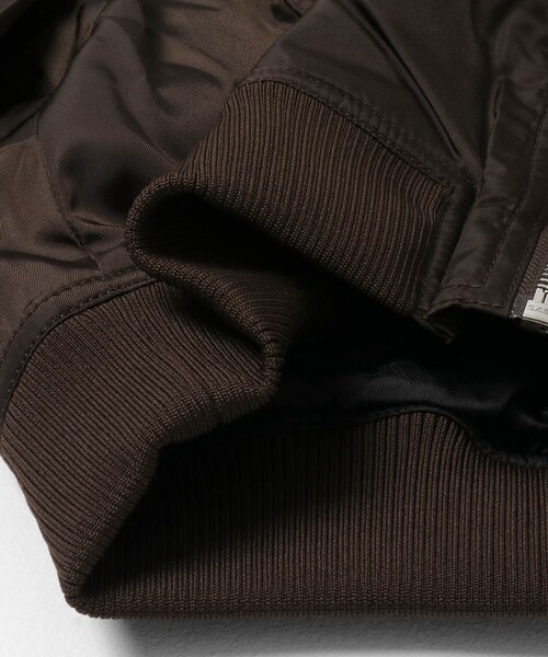 URBAN RESEARCH（アーバンリサーチ）の「GANNI　DUCHESSE NYLON BOMBER JACKET（その他アウター・レディース・DEMITASSE・36）」の7枚目の写真